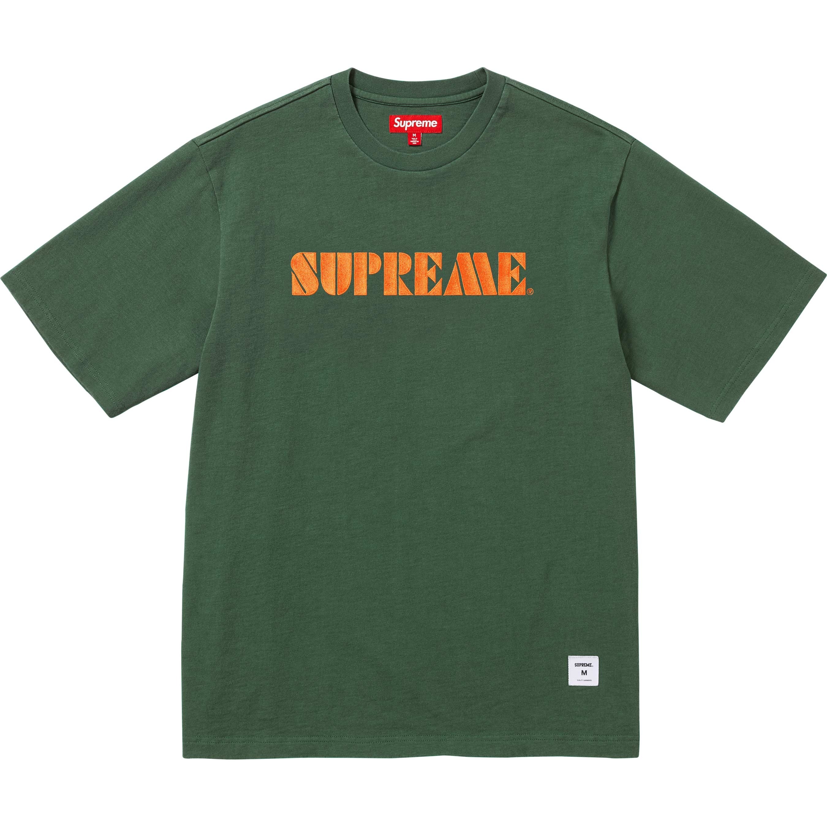 Stencil Embroidered S/S Top view 8